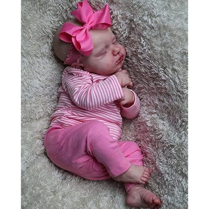 iCradle Reborn Baby Dolls 20 Inch Reborn Baby Dolls Silicone Weighted Body Newborn Toddler Dolls Best Wish for Age3+