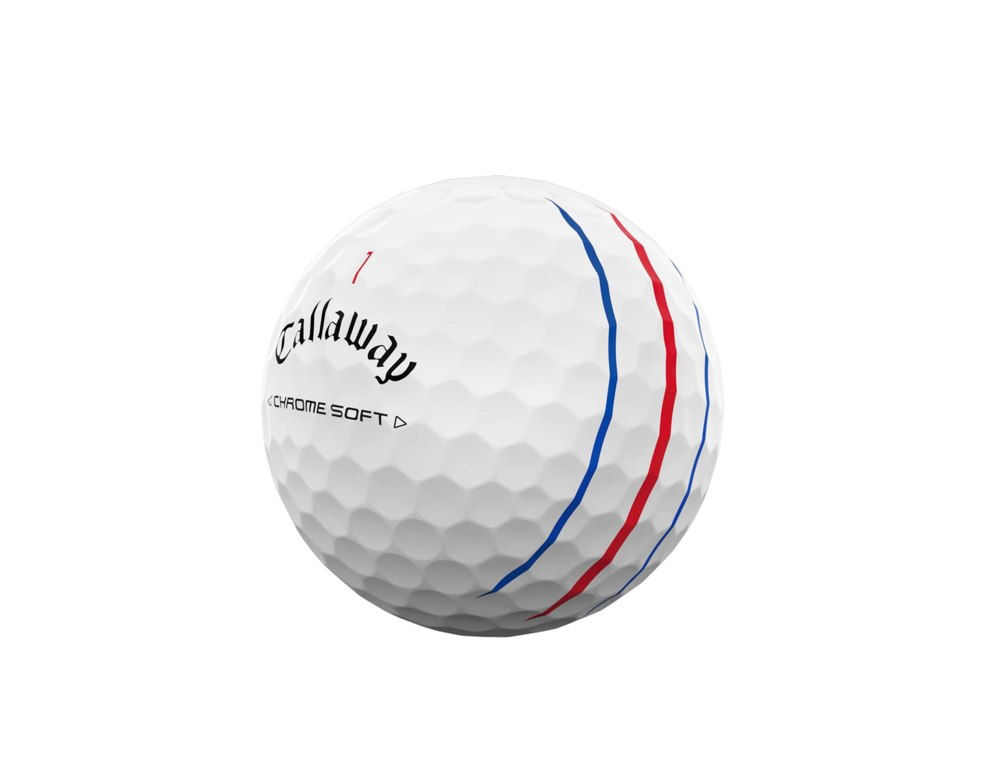 Callaway Golf Chrome Soft Premium Tour Golf Ball 2024 White Triple Track