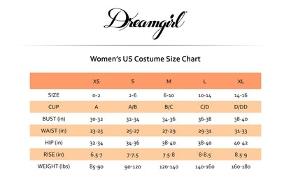 Dreamgirl 10680 Lady of the Dead or Calavera Catrina, womens, Multi, XL