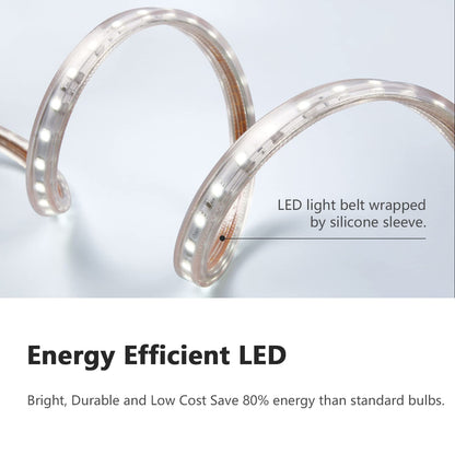 EMKE Bathroom Mirror with LED Lights - 400x600mm Backlit LED Illuminated Bathroom Mirror with Demister Heat Pad, Makeup Vanity Touch Mirror with LED