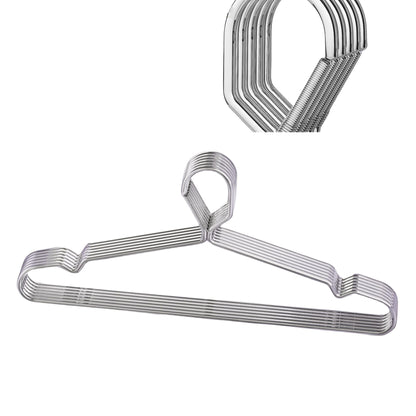 Trrcylp 4mm Lockable Coat Hangers Heavy Duty Windproof Clothes Hangers