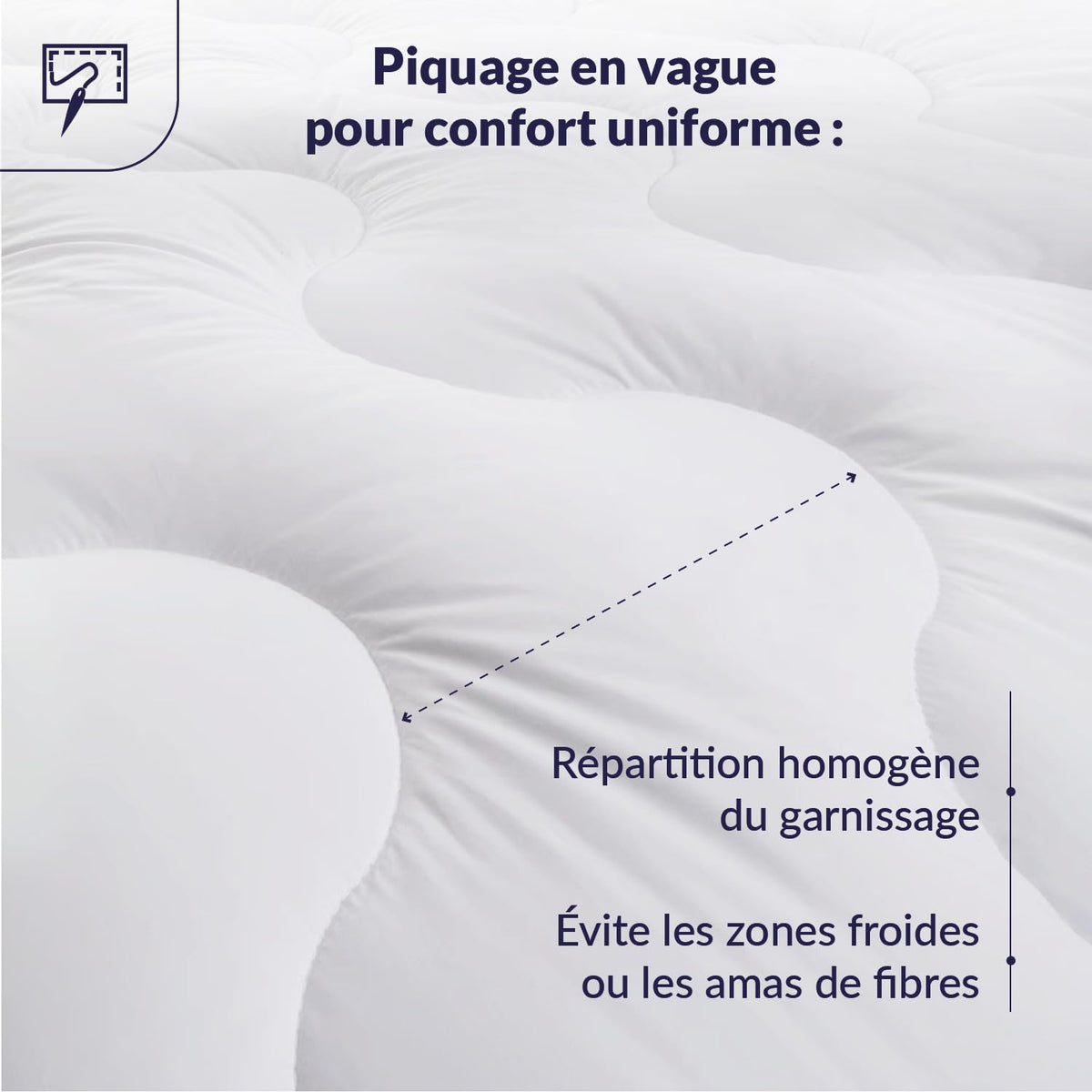 Dodo Surconfort Comforter 600 G, white, 160 x 200 cm