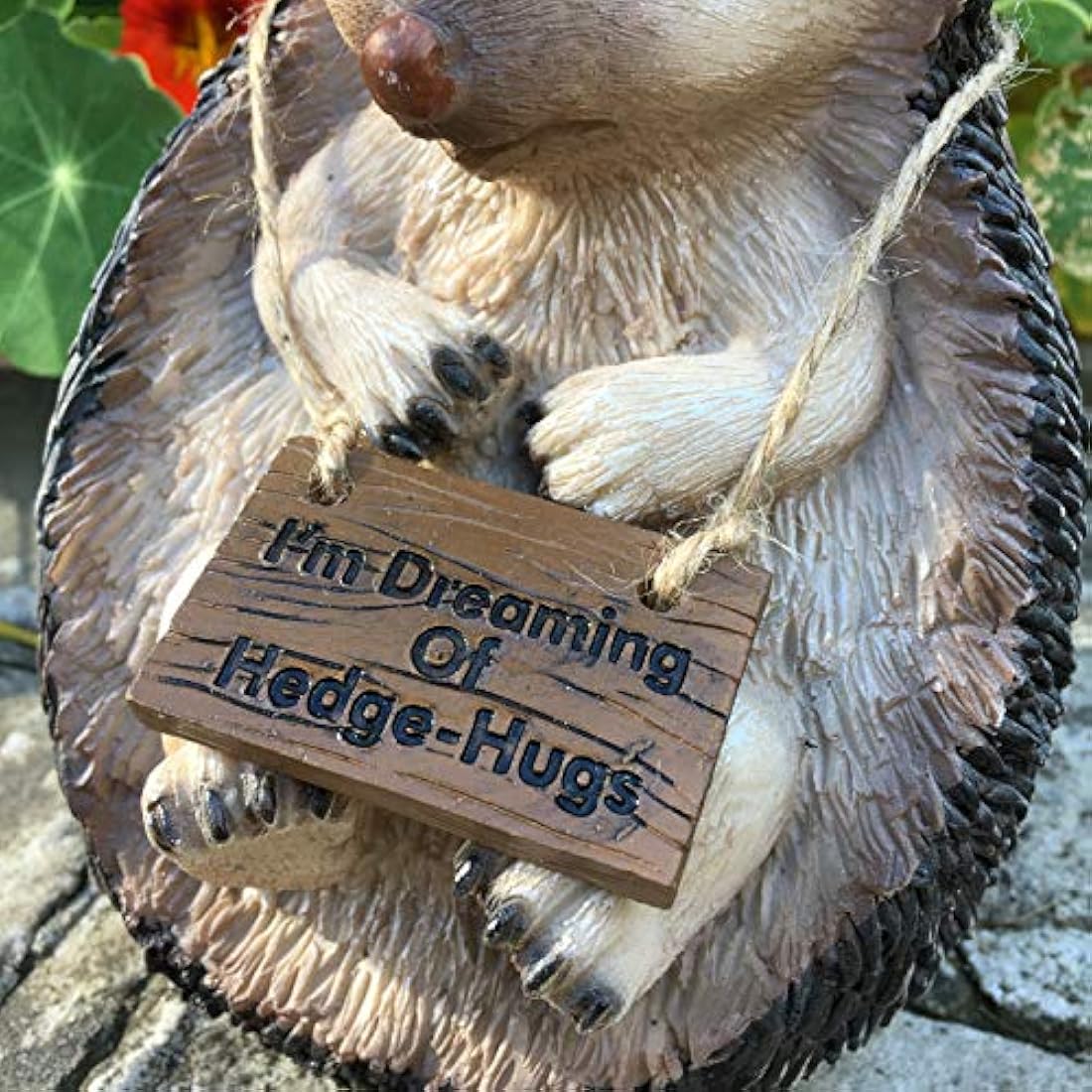 Heather Hedgehog Resin Garden Ornament
