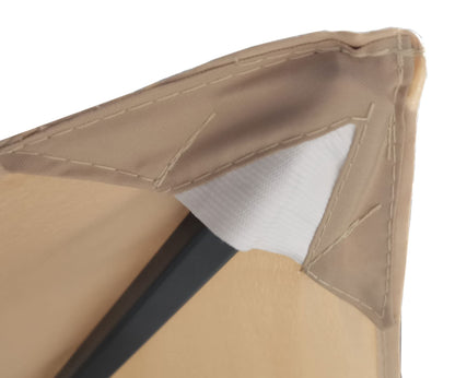 QUICK STAR Replacement roof for garden pavilion 3x4m Beige antique pavilion roof replacement cover