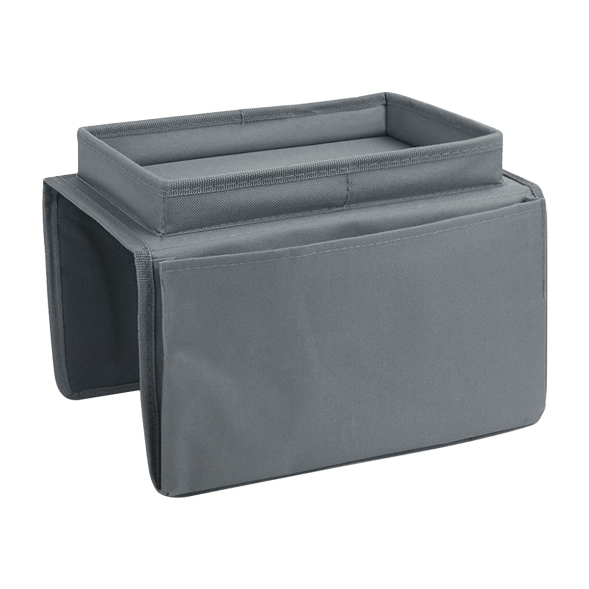 Faxianther Sofa Armchair Organiser Couch Arm Rests Storage Bag Tidy Table bedside Chair Caddy with Snacks Tea Cup Holder Tray Magazine Books Remote