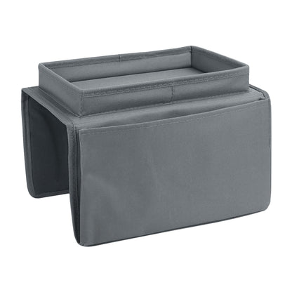 Faxianther Sofa Armchair Organiser Couch Arm Rests Storage Bag Tidy Table bedside Chair Caddy with Snacks Tea Cup Holder Tray Magazine Books Remote