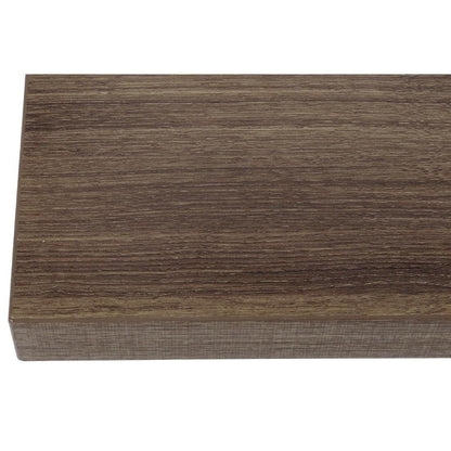 Bolero Pre-Drilled Woodchip Square Table Top, Rustic Oak, 600mm