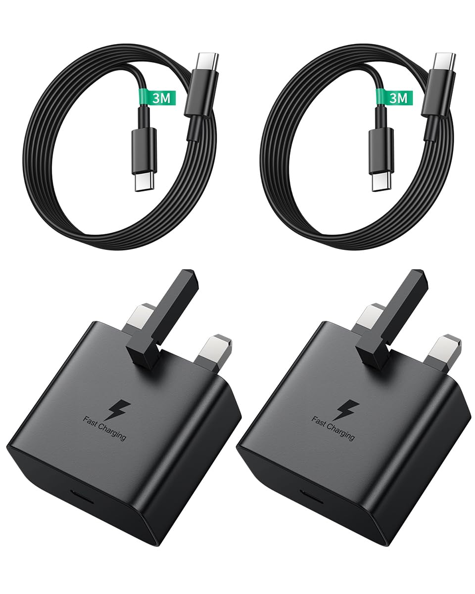 Samsung Fast Charger,25W USB C Super Fast Charger for Samsung Galaxy S25 Ultra/S25/S24 Ultra/S24/S23 Ultra/S23+/S22/S20/S21/S8/S7/Note 10/20,PPS Fast