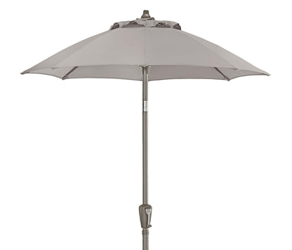 Dehner Kos Parasol Diameter 150 cm Height 223 cm Aluminium/Polyester Turquoise
