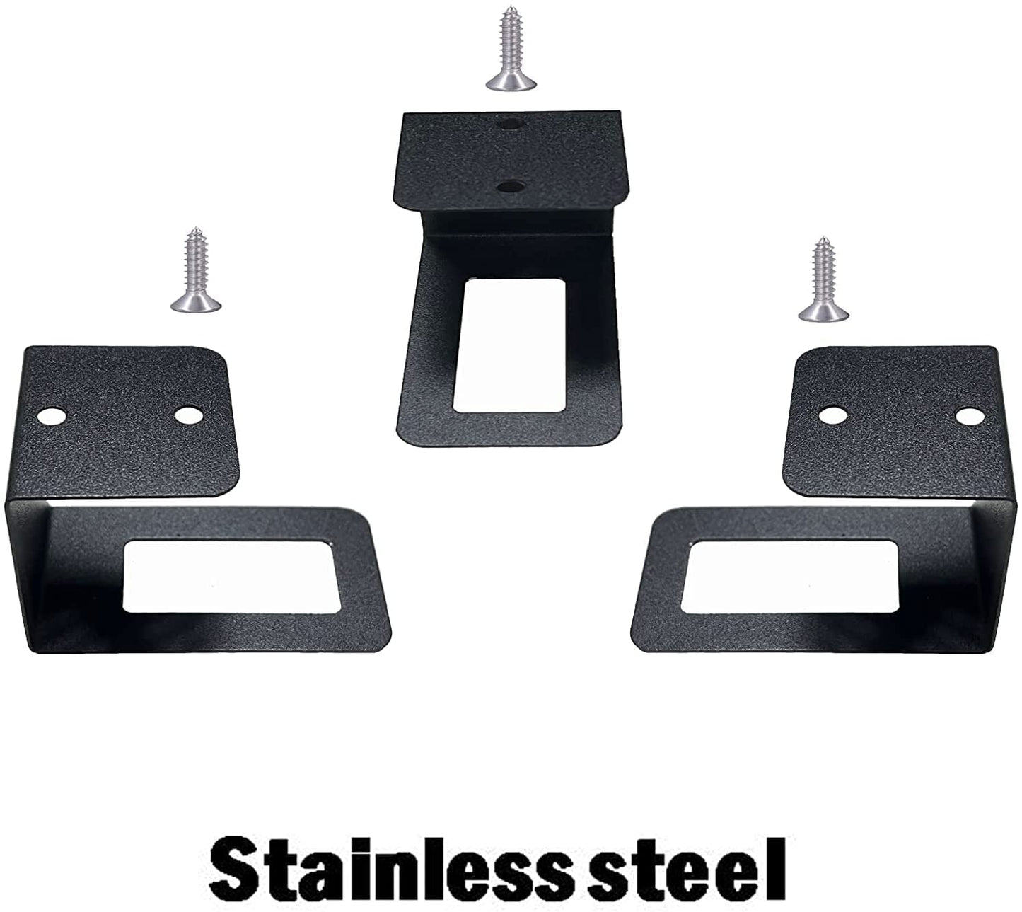 (3) Laptop Holder Under Desk Laptop Mount Organizer Rack Storage Shelf, Add On Under Table Laptops, Keyboard, Routers, Modems, Cable Box