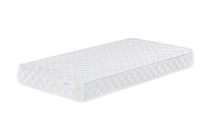 Kidsaw, Medium Firmness, Sprung Toddler Cotbed Mattress, White, 140 x 70