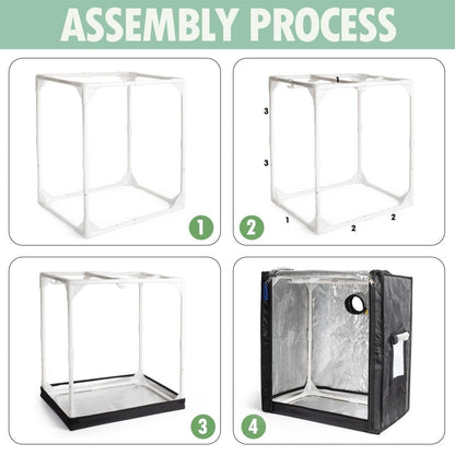 POTLAB Small Grow Tent for AeroGarden Indoor Garden, Mini Grow Tent for Hydroponics Growing System,Protection Enclosure for Indoor herb Garden