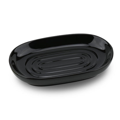 YoHyien Ceramic Soap Dish, Anti-Slip Marble Soap Dish for Bathroom, Soap Tray Dish, Soap Holder for Shower, Kitchen, and Sink