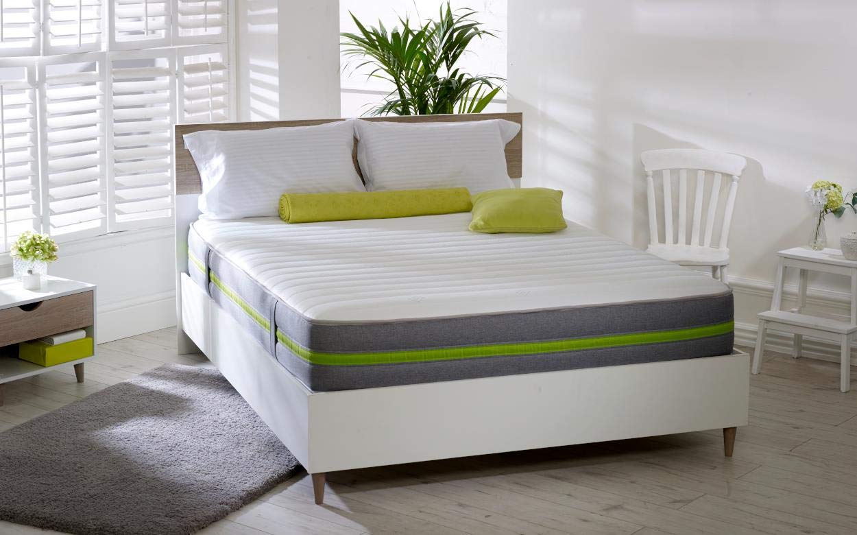 Starlight Beds Horizon Harmony Grey Sprung Hybrid King Size Mattress