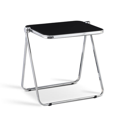 TAO ONE Acrylic Folding Table TV Tray Small Side Table - Clear