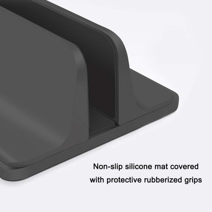 Oranlife Vertical Laptop Stand Holder, Black