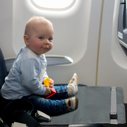 DINGBLUE Toddler Airplane Bed - Toddler Airplane Seat Extender Aeroplane Bed for Children Portable Foot Hammock for Kids Baby Plane Travel Essentials