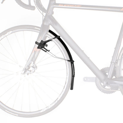 SKS GERMANY RACEBLADE PRO XL mudguard set, ideal for road bikes (super-light bike accessory with extra-long spoiler, quick-release fastening, incl.