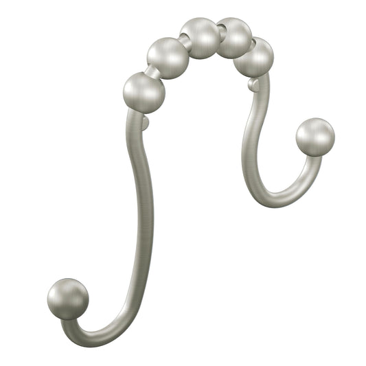 Moen SR2201BN Shower Curtain Ring, Brushed Nickel, Pack of 12