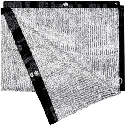 Soclear Aluminet Shade Cloth Fabric Sun Block Sun Reflect Pet Shade - 13 ft x 24 ft