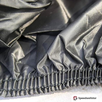 SpeedwellStar Heavy Duty BBQ Barbecue Grill Cover for Outdoor Grill – 145 L x 70 W x 120 H cm – Breathable & UV Resistant - Easy Access Dual Zips for Weber, Char-broil, Brinkmann, Outback and more.