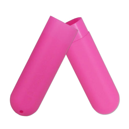Childrens Toothbrush Case x 1 ~ Holder, Holidays, Travel Storage (Pink)