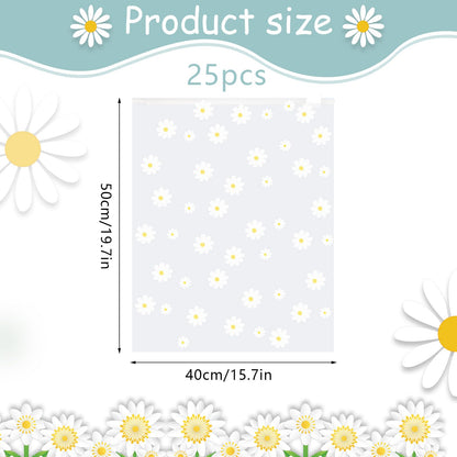 25 Pcs Reusable Ziplock Storage Bags 40 x 50 cm Travel Bags