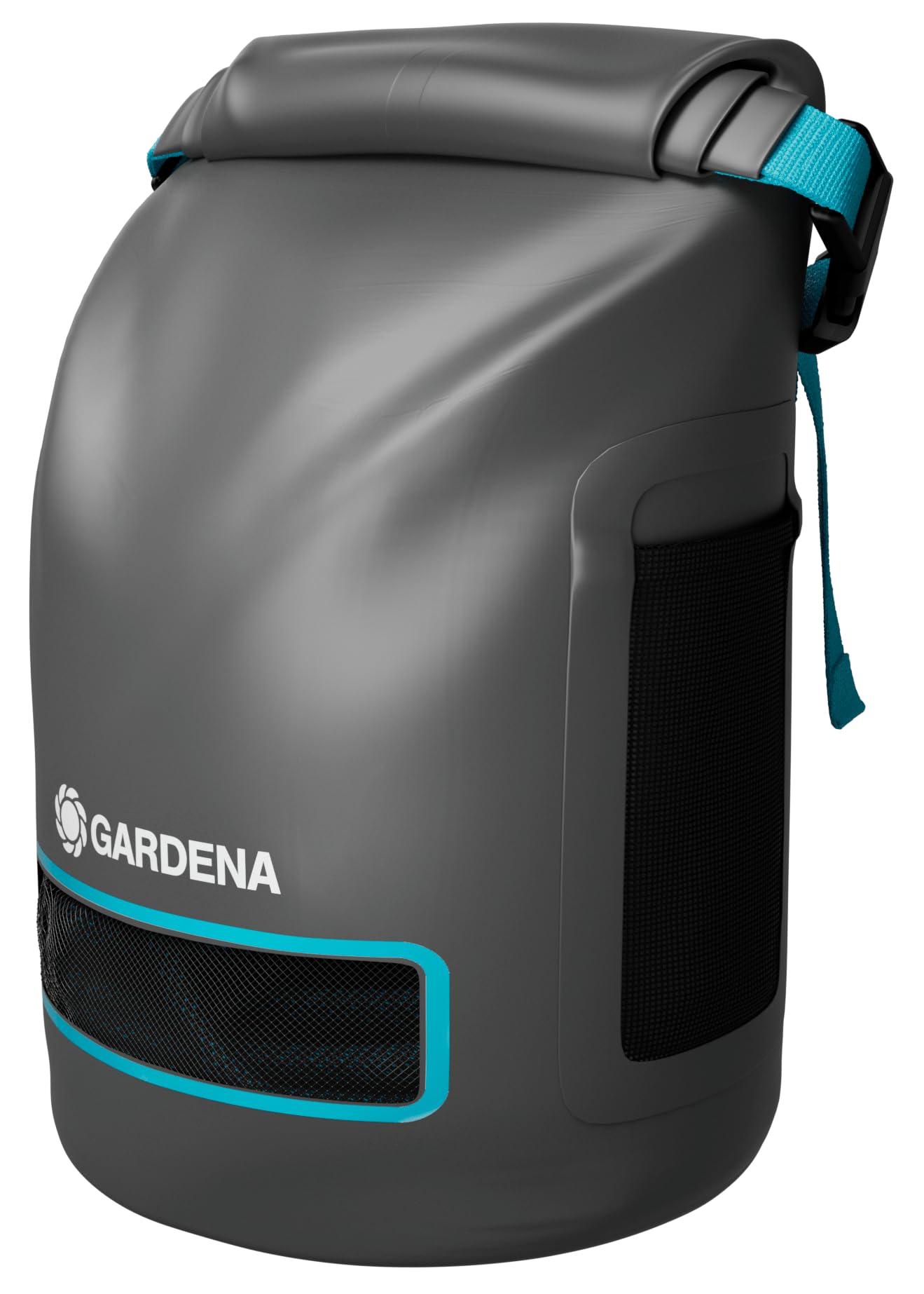 Gardena Liano Xtreme 1/2 inch, 15m + bag: Extremely robust textile garden hose, for indoor water taps, with PVC inner tube, lightweight,