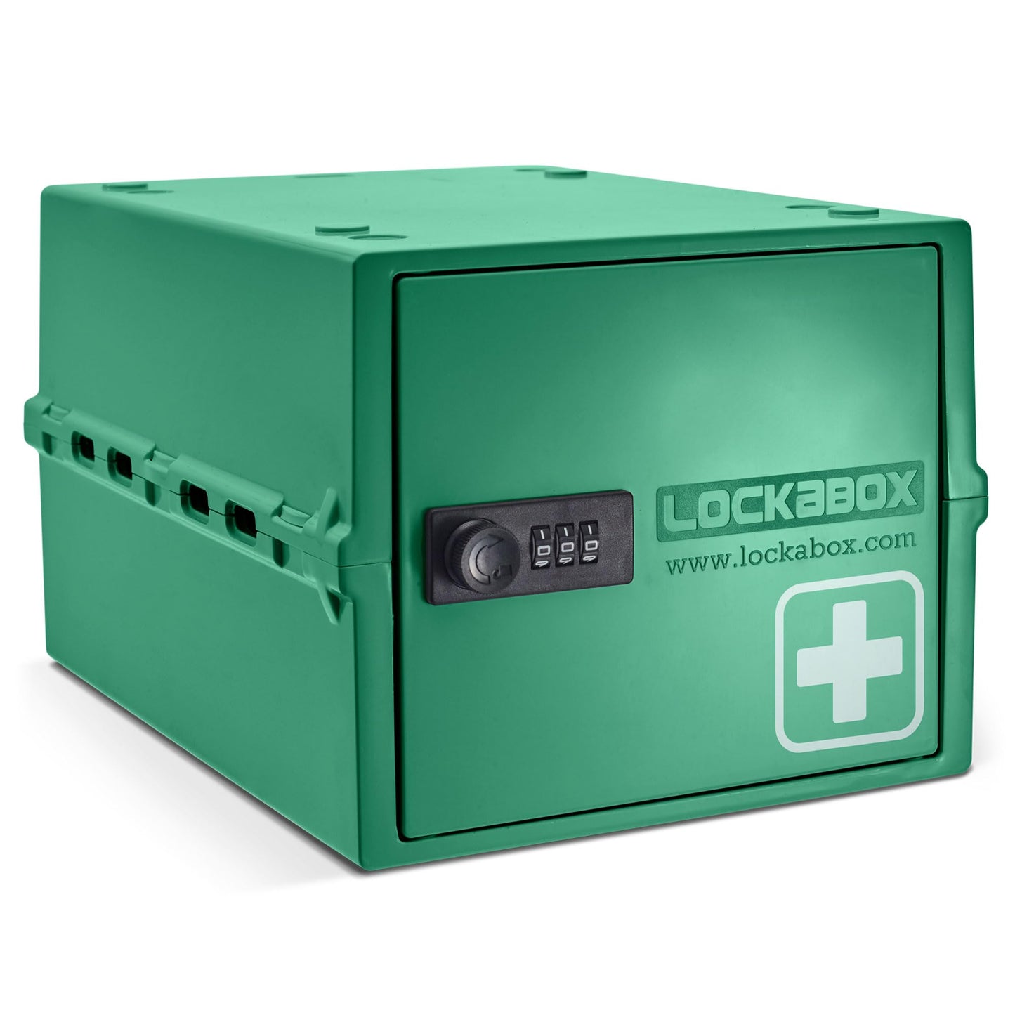 Lockabox One™ | Premium Lockable Medicine Box (10L) | Lightweight & Hygienic Medicine Lock Box | Made In Britain | External Size 31 x 21 x 17 cm