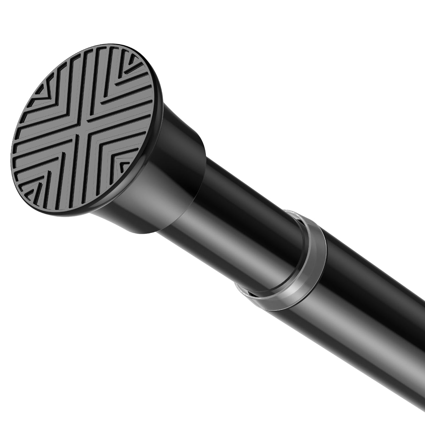 Zipglo Shower Curtain Pole 76-162 cm Adjustable Telescopic Rod Extendable Curtain Poles, Tension Rods for Curtains No Drill Shower Curtain Rail for