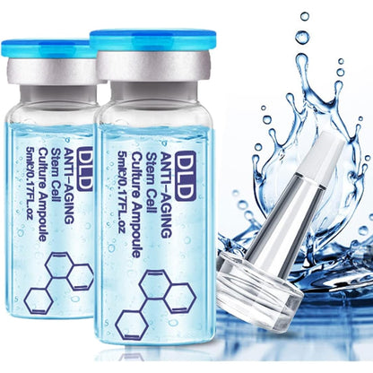 Hyaluronic Acid Serum Anti-Aging Serum Ampoule Set for Micro-needling Skin Spa Treatment - 10 Bottles Starter Kit