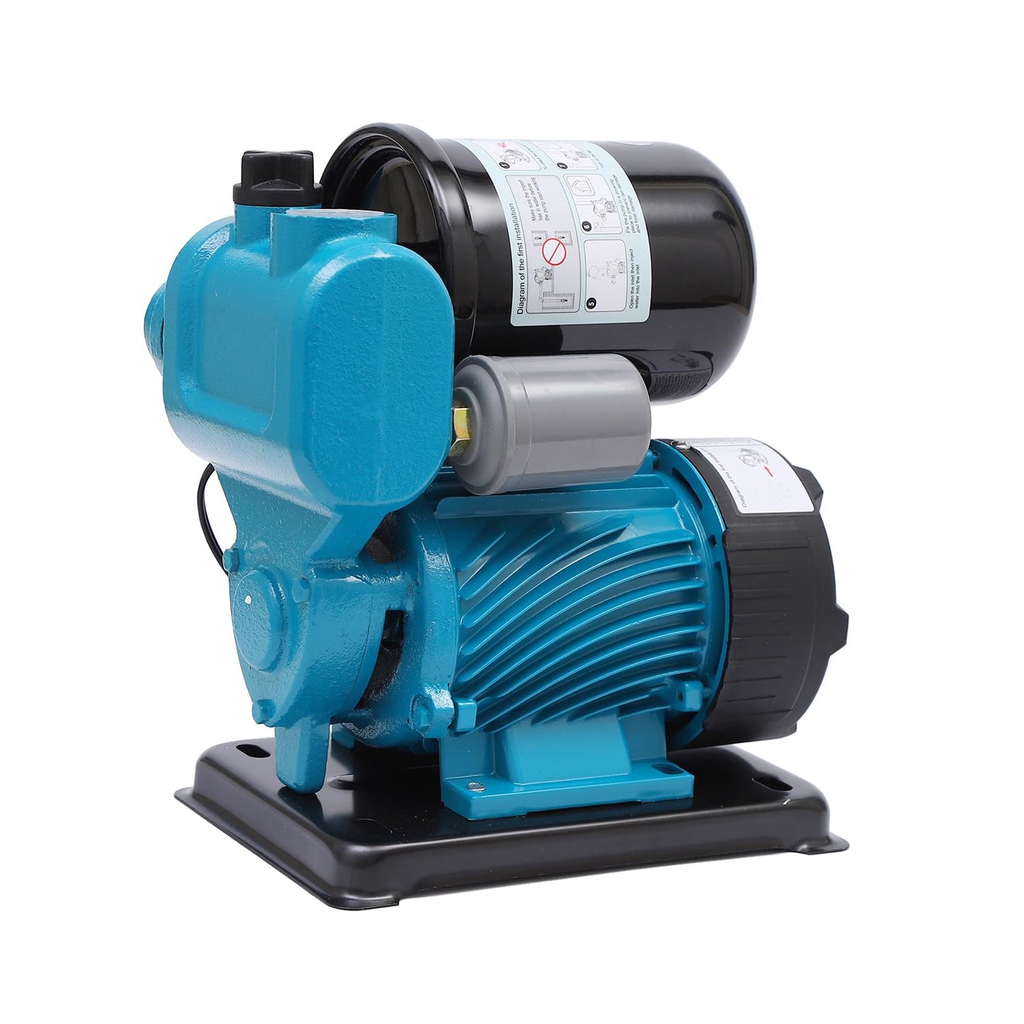 KATSU Water Booster Pump 120W, Auto Stop Start Automatic Pressure Control, Self Priming Suitable for Home and Garden Water Taps 151433