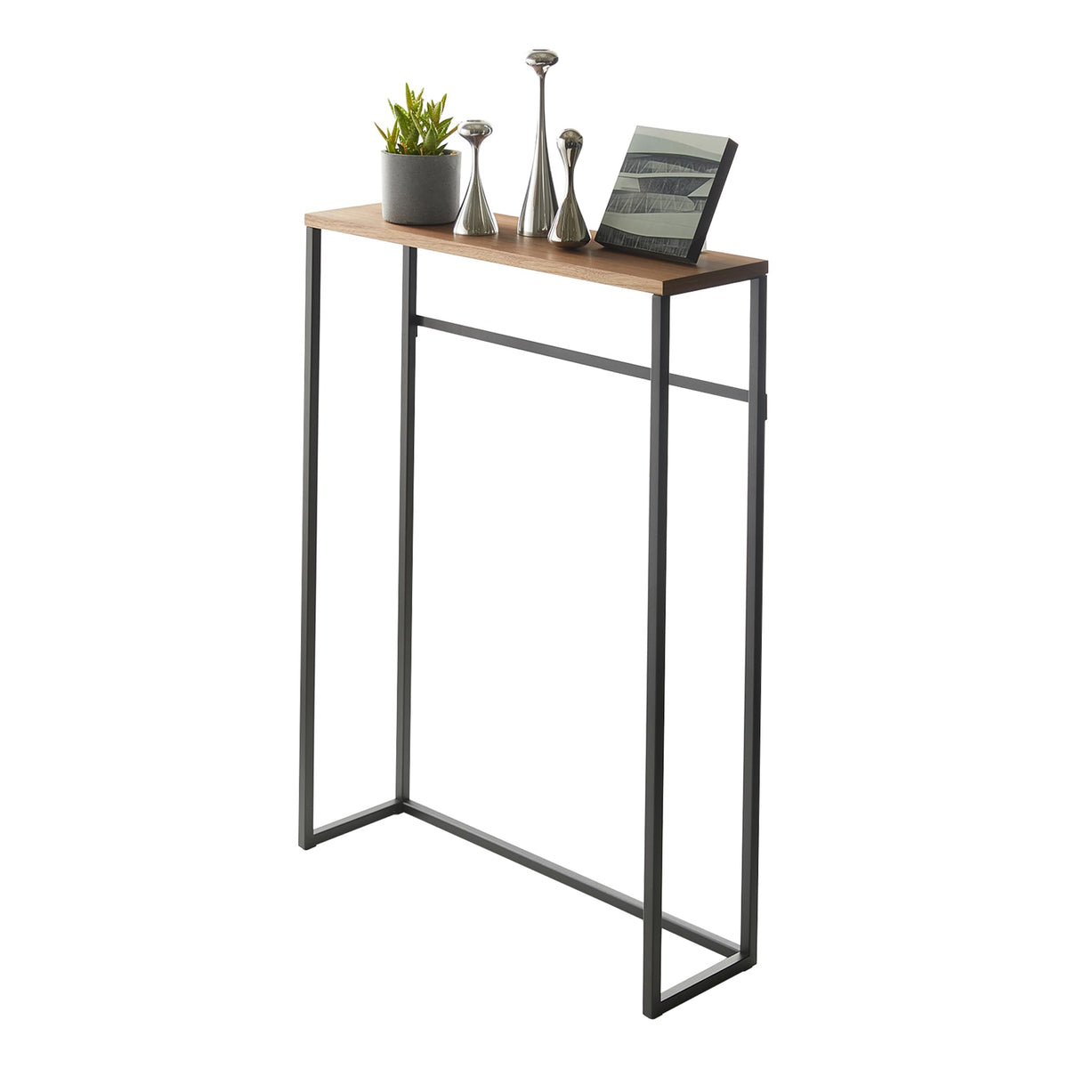 YAMAZAKI Tower Console Table, black