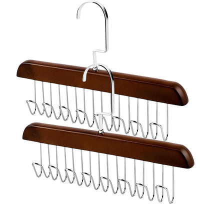 2 Pack Non-Slip Wooden Skid-Proof Belt Holder