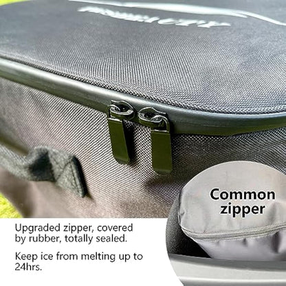 Camping Cooler Tesbeauty Insulated Bags Water Tight Versatile Use Grocery Bags for Tesla Model Y Model X Frunk Organizer Two Bags Shoulder Straps Provided