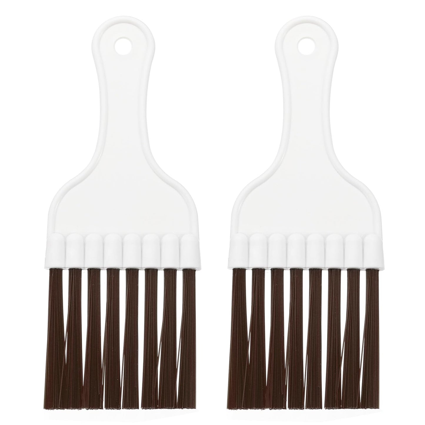 PATIKIL Air Conditioner Fin Comb, 2Pcs Plastic Whisk Brush Condenser Cleaning Brush Refrigerator Coil Fin Cleaner Radiator Repair Tool for AC