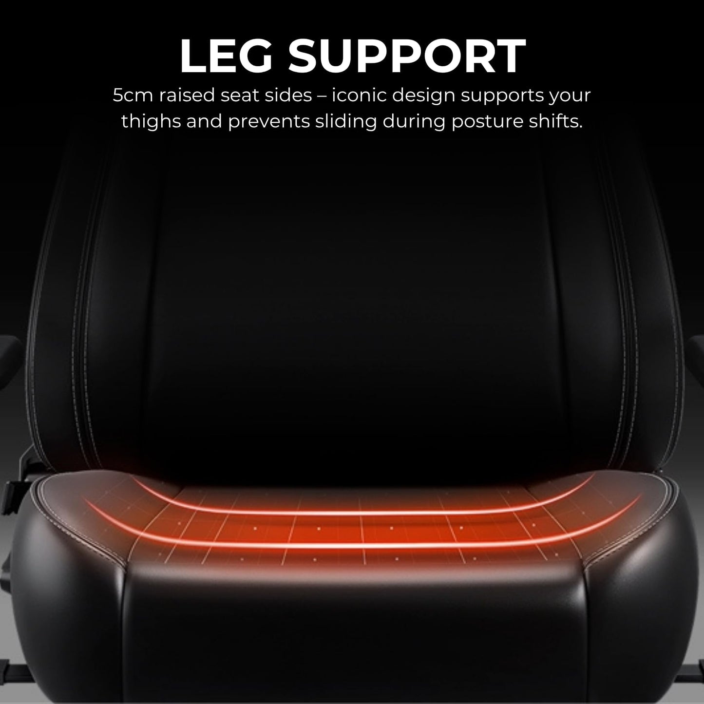Anda Seat Novis Ultra Gaming Chair for Adults - Extra Large Reclining Video Game Chairs, PVC leather Ergonomic Gaming Chair