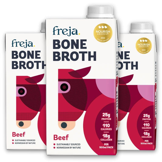 Beef Bone Broth | Grass-Fed | Collagen, Protein & Amino Acids | Low Carb, Keto & Gluten Free | Clear Liquid Broth, not Beef Stock Cubes, Powder or