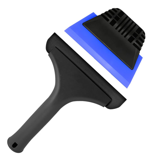 EHDIS Window Squeegee Set - Squeegee with Handle 6CINCH und Small Squeegee 5INCH, Flexible Rubber Squeegee, for Shower, for Glass, Mirrors, Window