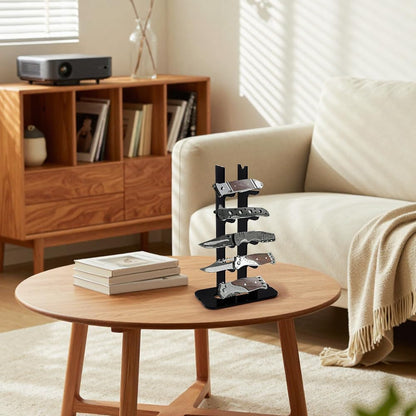 UNICRAFTALE 1 Set 5-Tier Acrylic Knife Display Stand Pocket Knife Holder for EDC