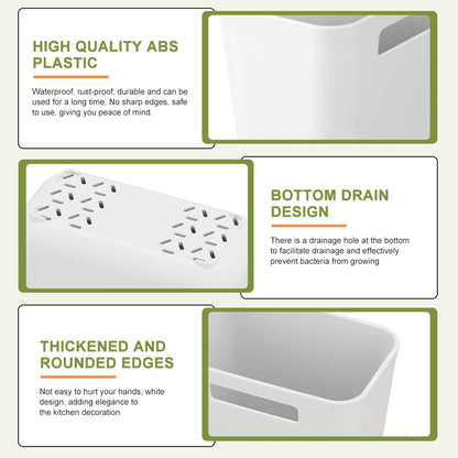 KARBAG Kitchen Cabinet Door Storage Box, Self-Adhesive Wall Mounted Storage Box Wrap Organizer Container Storage Organizer Space Saving for Small