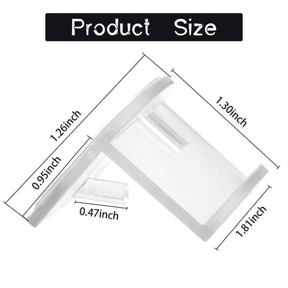 10 Pack Adhesive Hat Holder Cap Hook for Wall Mount No Drilling Hat Rack