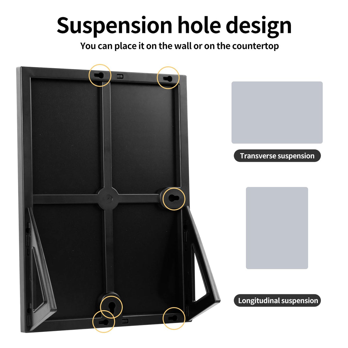 A4 Stand, Acrylic Stands A4 for Table Numbers Wedding, Poster, Flyer, Menu, Brochure Holder A4 Both in Horizontal and Vertical Direction