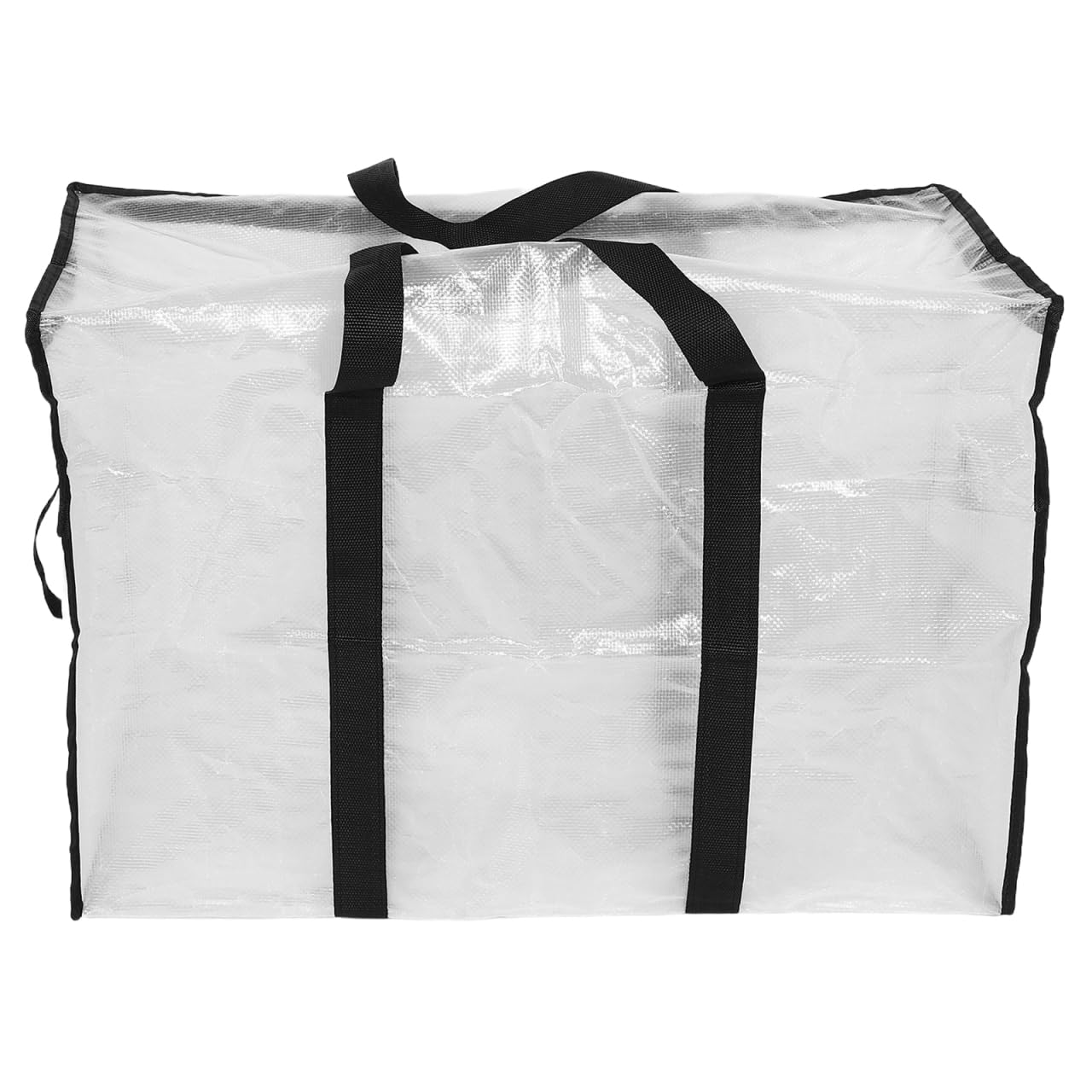 Amosfun Blanket Storage Bag Large 27.01 X 18.90 X 11.42in Waterproof Clothes Storage Bags with Mesh Handles Heavy Duty Moving Tote for Bedding Duvets