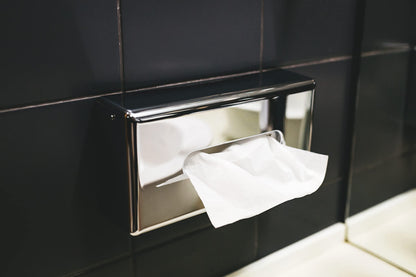 Box Tissue Dispenser | Oblong |Chrome Finish