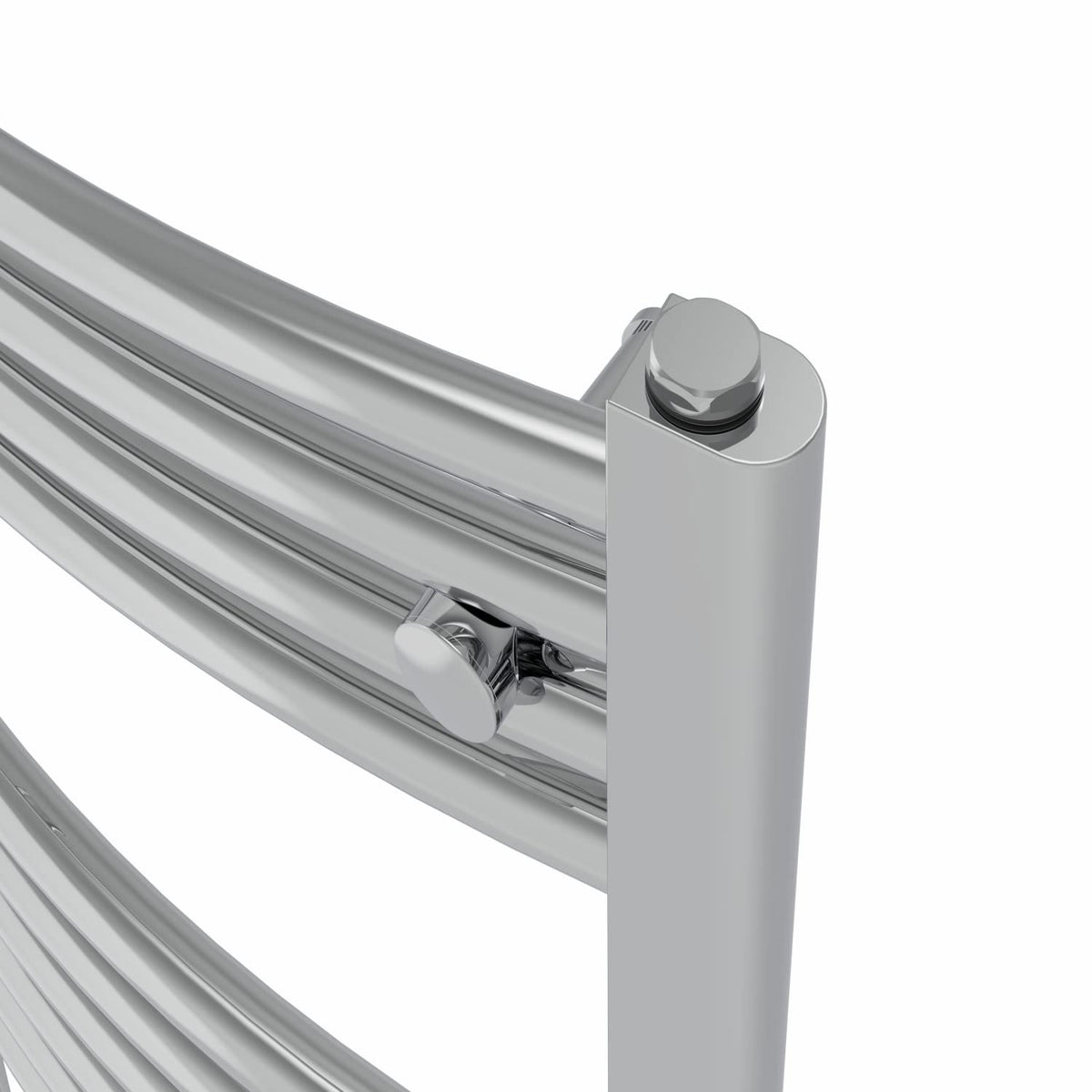 Warmehaus Curved Heated Towel Rail Chrome Radiator 1600x500mm