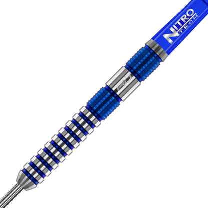 RED DRAGON Polaris: 24 gram Tungsten Professional Darts Set with Flights and Nitrotech Shafts (Stems)