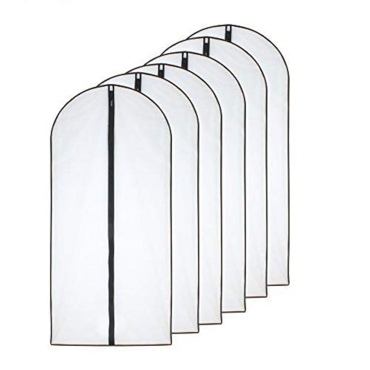 Clothes Covers Protector Bags Translucent Dustproof MothProof Anti-mite Breathable Zipper Dresses Bags Garment Bags Dress Suits Covers for hanging