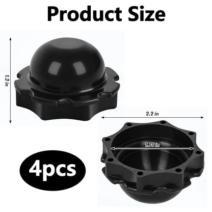 NIYATA 4PCS Inflatable Hot Tub Hole Plug P6575, Rubber Filter Stopper Replacement for Lay Z Spa Accessories