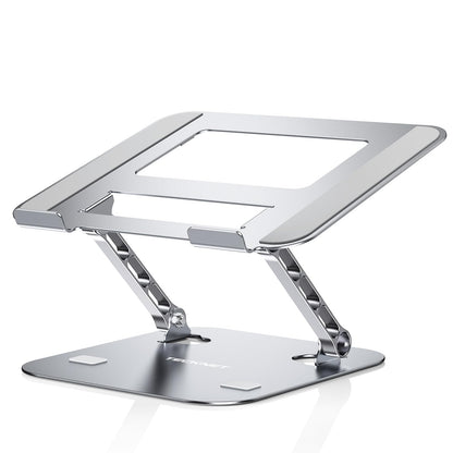 TECKNET Laptop Stand for Desk, Adjustable Laptop Holder, Silver